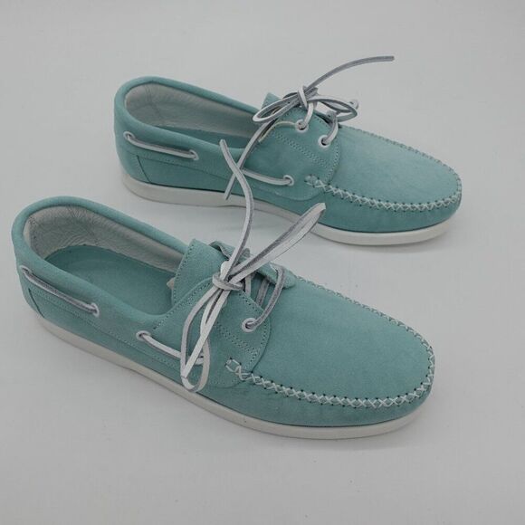 8 By Yoox Torquiose Shoes, NEW - Picture 1 of 8